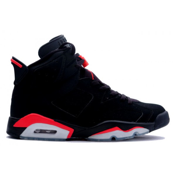 Free Shipping 136038-061 Air Jordan 6 Retro Infrared Black Deep Infrared